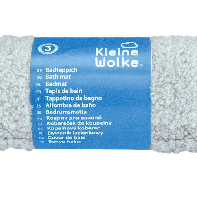 Kleine Wolke Badmat Sandy Grijs