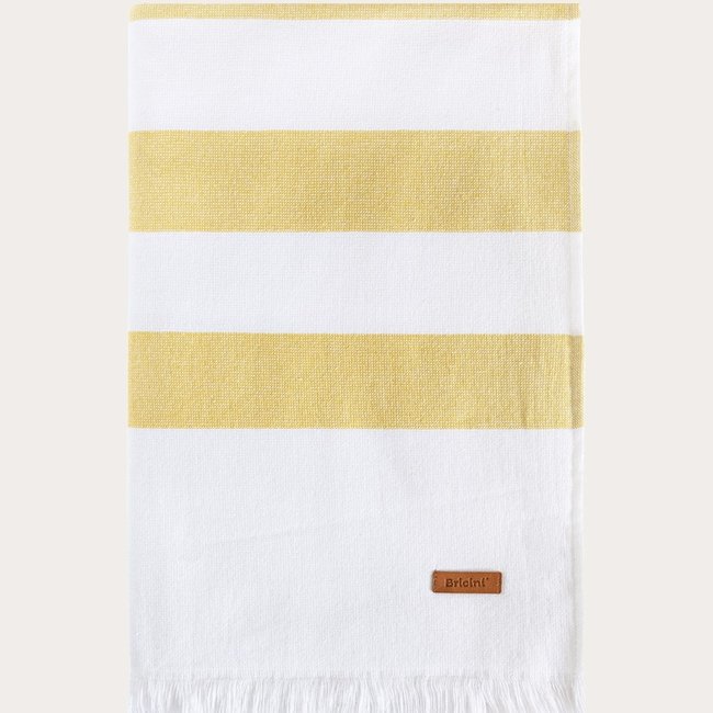 Sorema Costa Nova beach towel 180x180 cm Mustard
