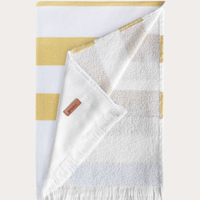 Sorema Costa Nova beach towel 180x180 cm Mustard