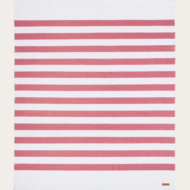 Sorema Costa Nova beach towel 180x180 cm Red