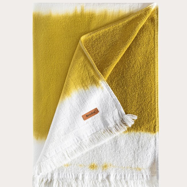Sorema Fancy beach towel 85x175 cm Mustard