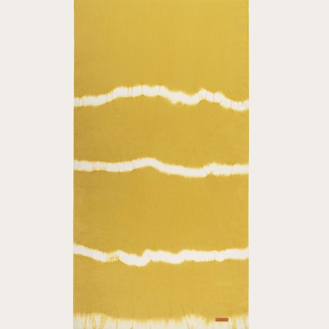 Sorema Fancy beach towel 85x175 cm Mustard