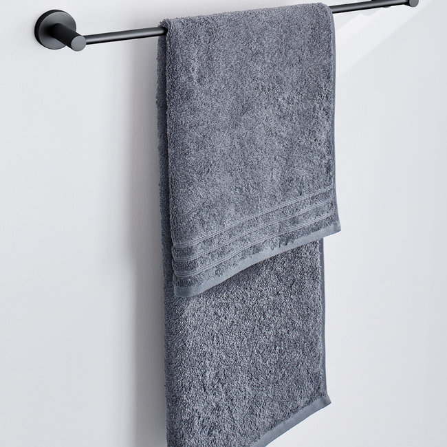 Kleine Wolke Handdoekstang Apollo Nero zwart