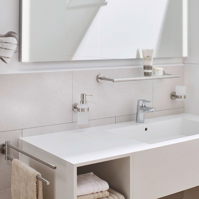 Kleine Wolke Föhn houder Allegra chroom