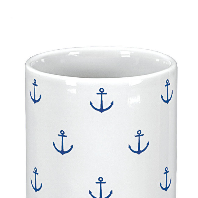 Kleine Wolke Tandenborstelbeker Anchor d.blauw
