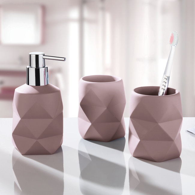 Kleine Wolke Tandenborstelbeker Crackle rouge