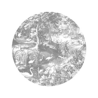 KEK circle small Engraved Landscapes