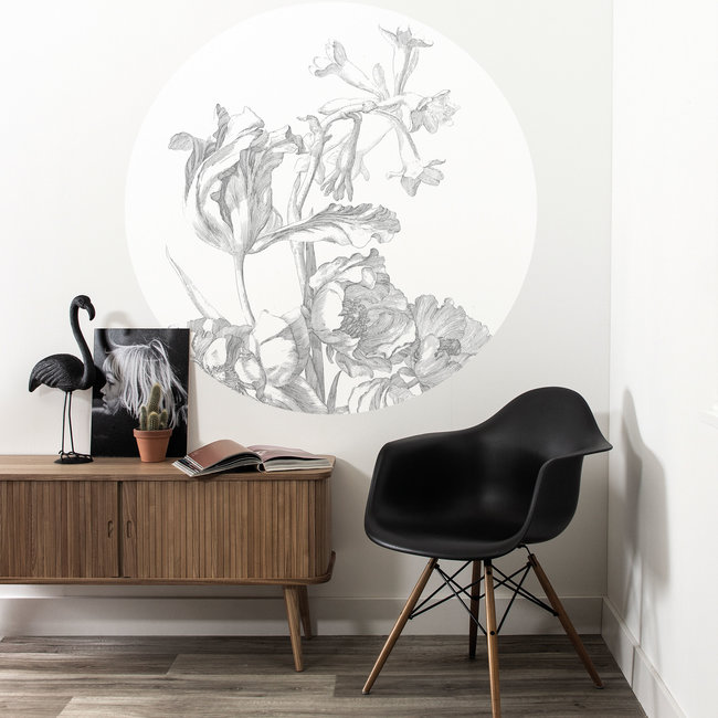 KEK circle small Engraved Flowers - 142,5cm - SC-059