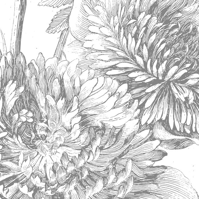 KEK circle small Engraved Flowers - 142,5cm - SC-061