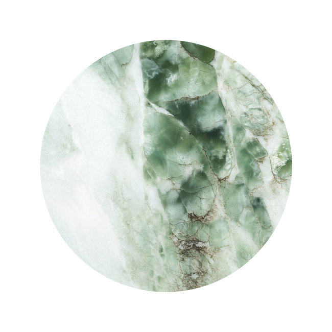 KEK circle small Marble green - 142,5cm - SC-049