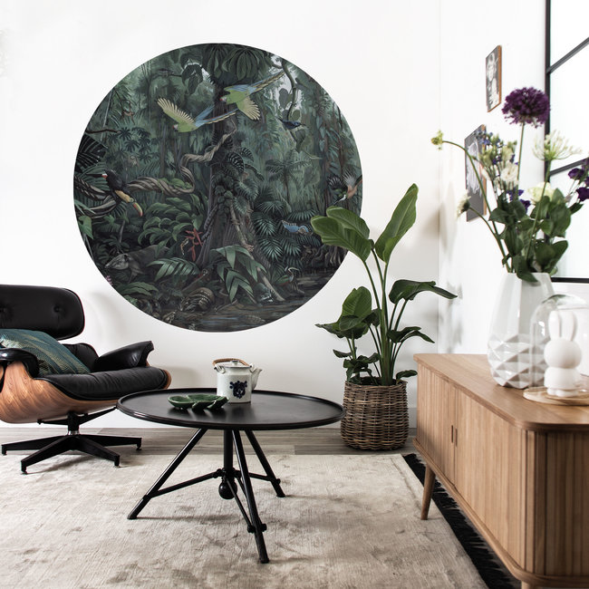 KEK circle small Tropical Landscape - 142,5cm - SC-072