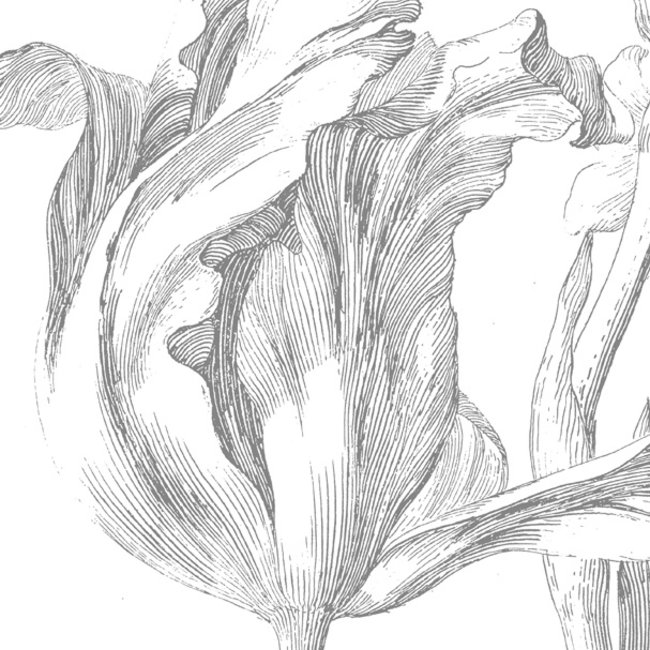 KEK circle XL Engraved Flowers - 237,5cm - BC-059