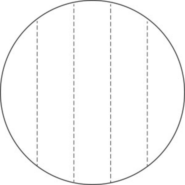 KEK circle XL Engraved Landscapes - 237,5cm - BC-044