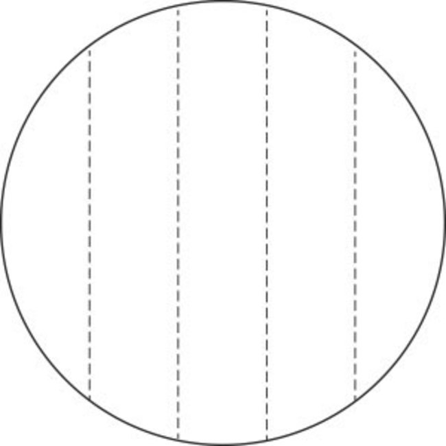 KEK circle XL Golden Age Clouds - 237,5cm - BC-080