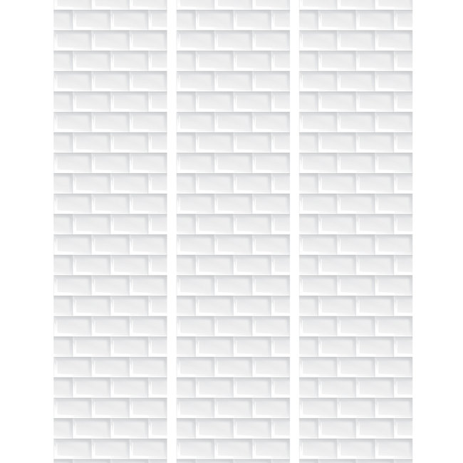 KEK Subway tiles 3d - 146,1x280cm - WP-089