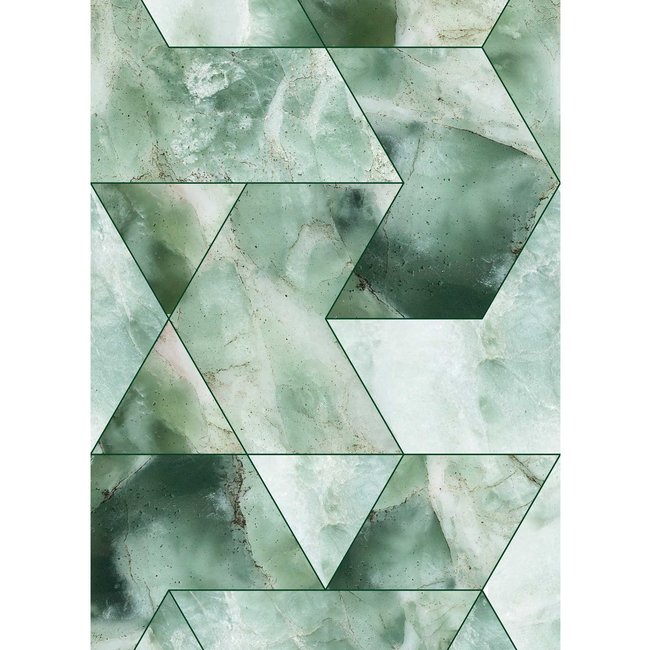 KEK Marble green 2d - 97,4x280cm - WP-577