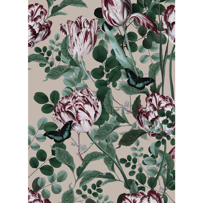 KEK Bold Botanic clay 2d - 97,4x280cm - WP-710