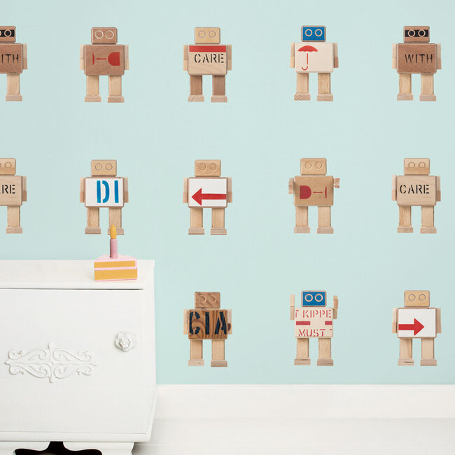 KEK Rijkswachters l.blauw 2d - 97,4x280cm - WP-408