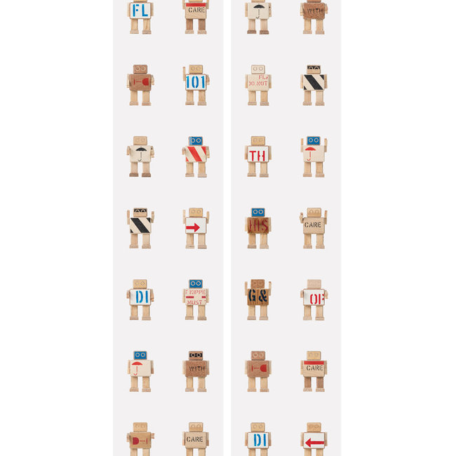 KEK Rijkswachters wit 2d - 97,4x280cm - WP-411