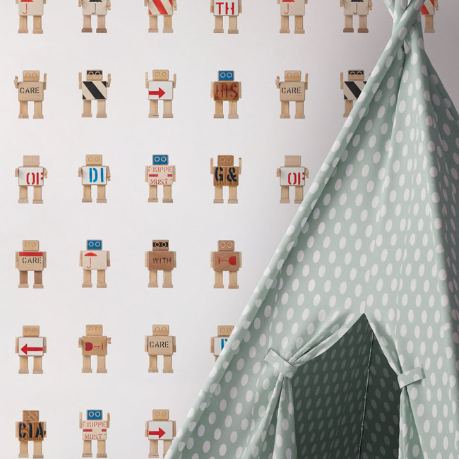 KEK Rijkswachters wit 2d - 97,4x280cm - WP-411