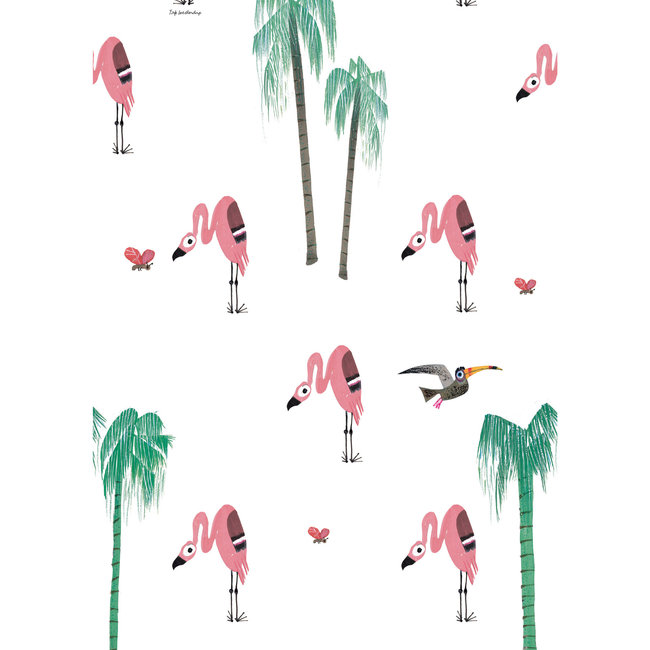 KEK Flamingo 2d - 97,4x280cm - WP-122