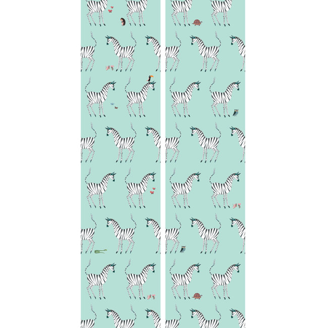 KEK Zebra mint 2d - 97,4x280cm - WP-128