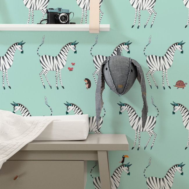 KEK Zebra mint 2d - 97,4x280cm - WP-128