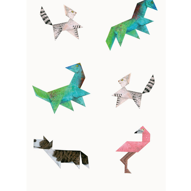 KEK Tangram Animals 2d - 97,4x280cm - WP-421
