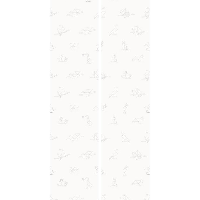 KEK Tangram Animal Sketches 2d - 97,4x280cm - WP-424