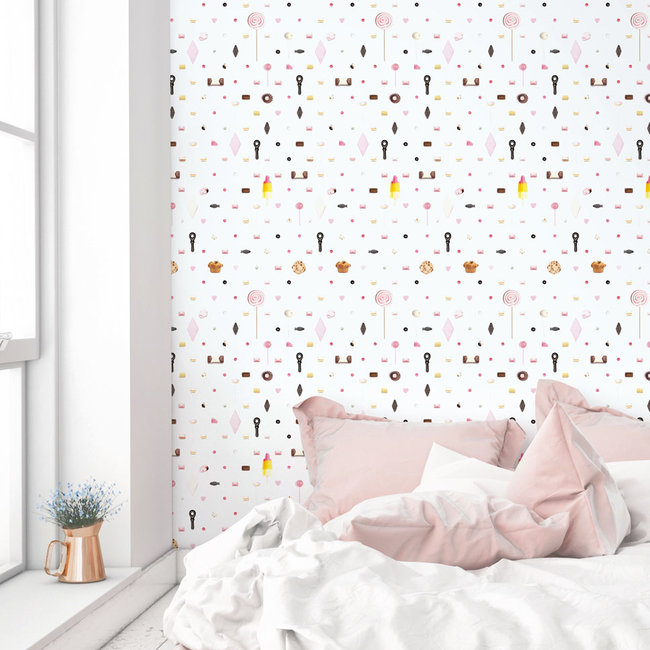 KEK mixed candy 3d - 146,1x280cm - WP-087