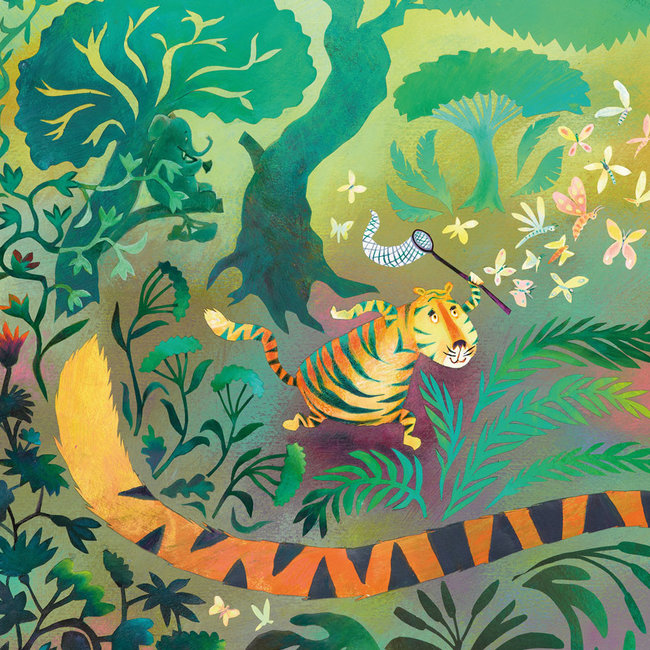 KEK Hunting tiger 6d - 292,2x280cm - WS-081