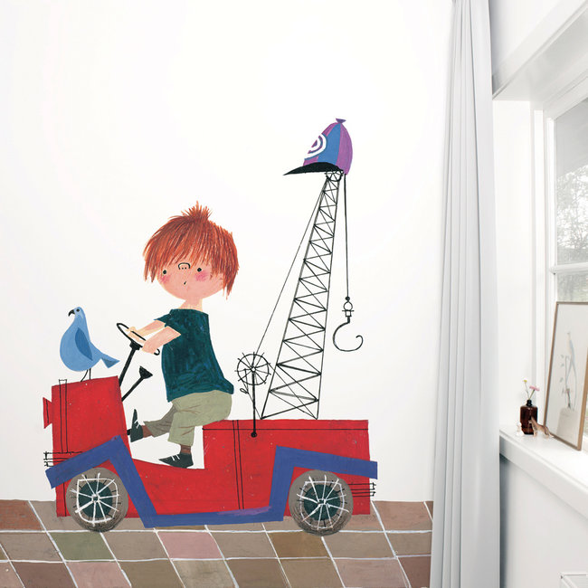 KEK Red Truck 5d - 243,5x280cm - WS-049