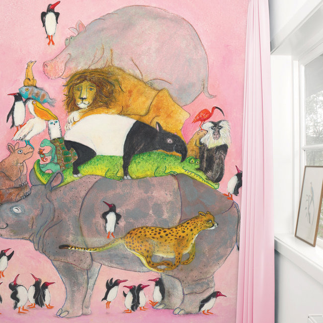 KEK Jumping Penguins 5d - 243,5x280cm - WS-001