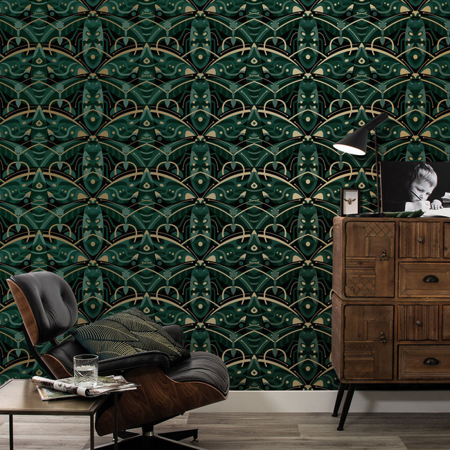 Kek Gold Beetle green 50cmx10m - 10mx50cm - MW-002