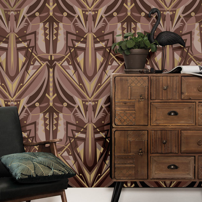 Kek Gold Grasshopper taupe 50cmx10m - 10mx50cm - MW-006