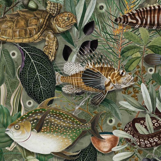 KEK Amsterdam Wallmural Underwater Jungle - div.afm.