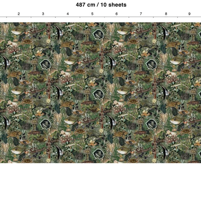 KEK Amsterdam Wallmural Underwater Jungle - div.afm.