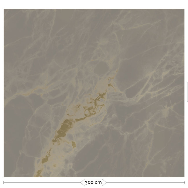 KEK Amsterdam Wallmural Gold Marble grey - div.afm.