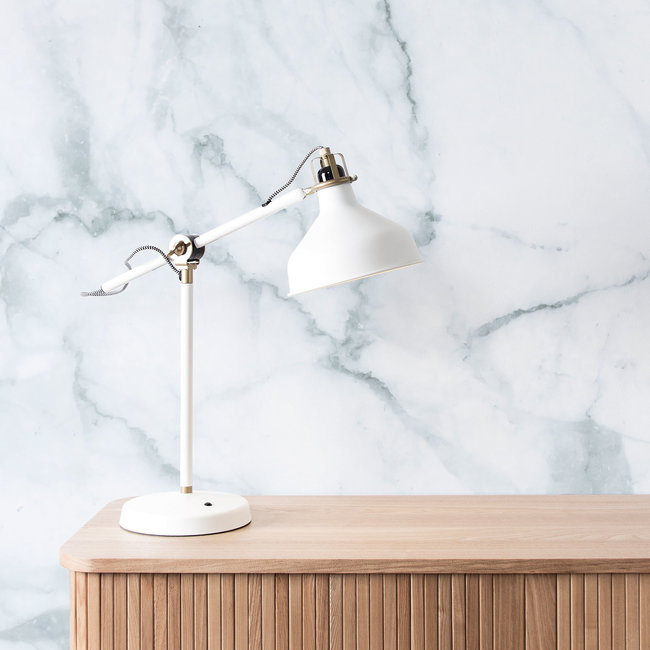 KEK Amsterdam Wallmural Marble wit/grijs - div.afm.