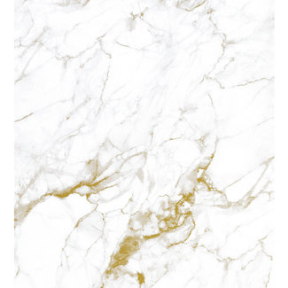 KEK Amsterdam Wallmural Marble wit/goud - div.afm.