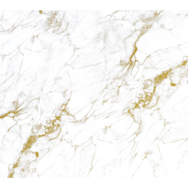 KEK Amsterdam Wallmural Marble wit/goud - div.afm.
