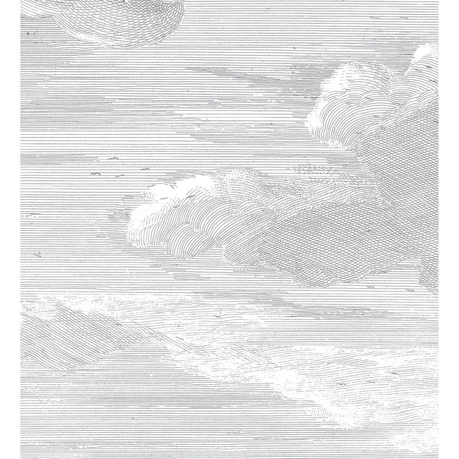 KEK Amsterdam Wallmural Engraved Clouds - div.afm.