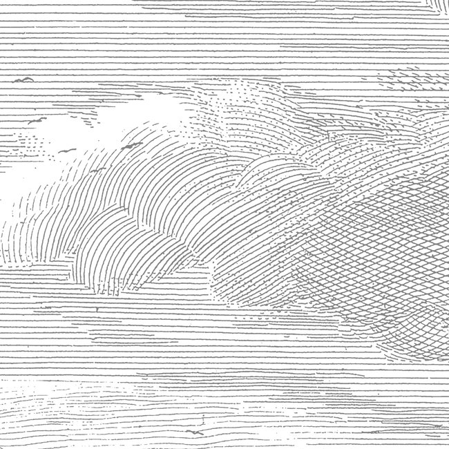 KEK Amsterdam Wallmural Engraved Clouds - div.afm.