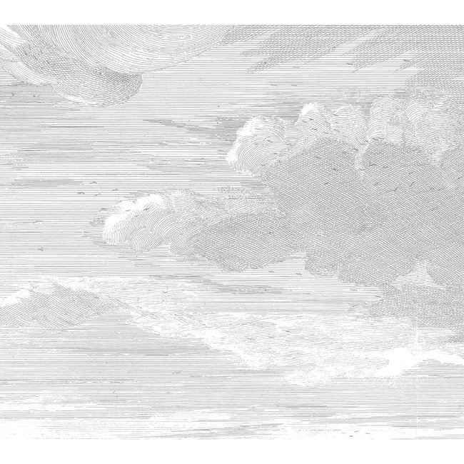 KEK Amsterdam Wallmural Engraved Clouds - div.afm.