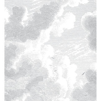 KEK Amsterdam Wallmural Engraved Clouds - div.afm.