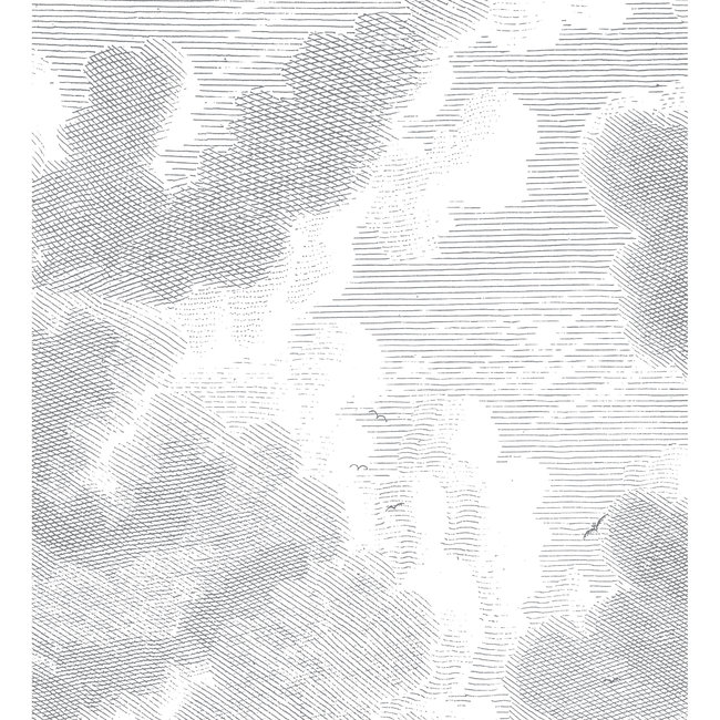 KEK Amsterdam Wallmural Engraved Clouds - div.afm.