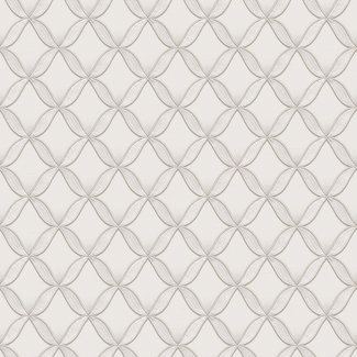 Dutch Wallcoverings Fabric Touch geometric white - FT221221