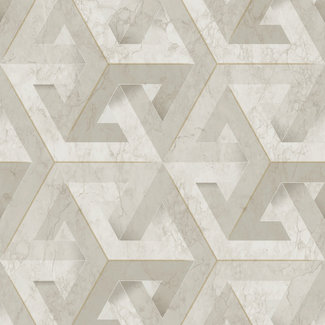 Dutch Wallcoverings Onyx dessin lichtbeige - M347-07