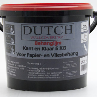 Dutch Wallcoverings Dutch Wallcoverings Kant en klare behanglijm 5kg