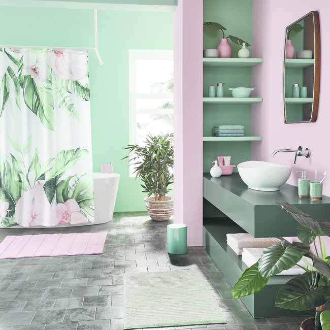 Kleine Wolke Douchegordijn Garden Multicolor